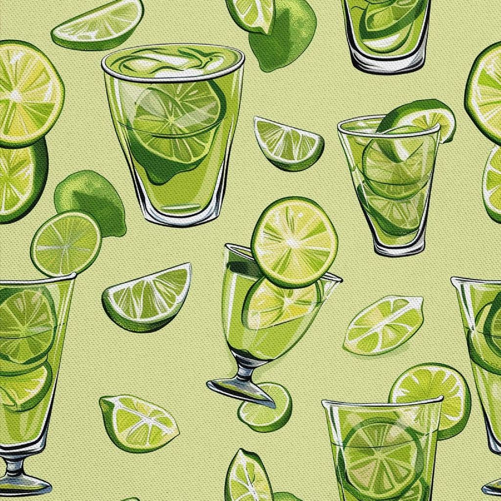 OUTDOOR DEKOSTOFFE OXFORD - Motiv Cocktail | DX8359
