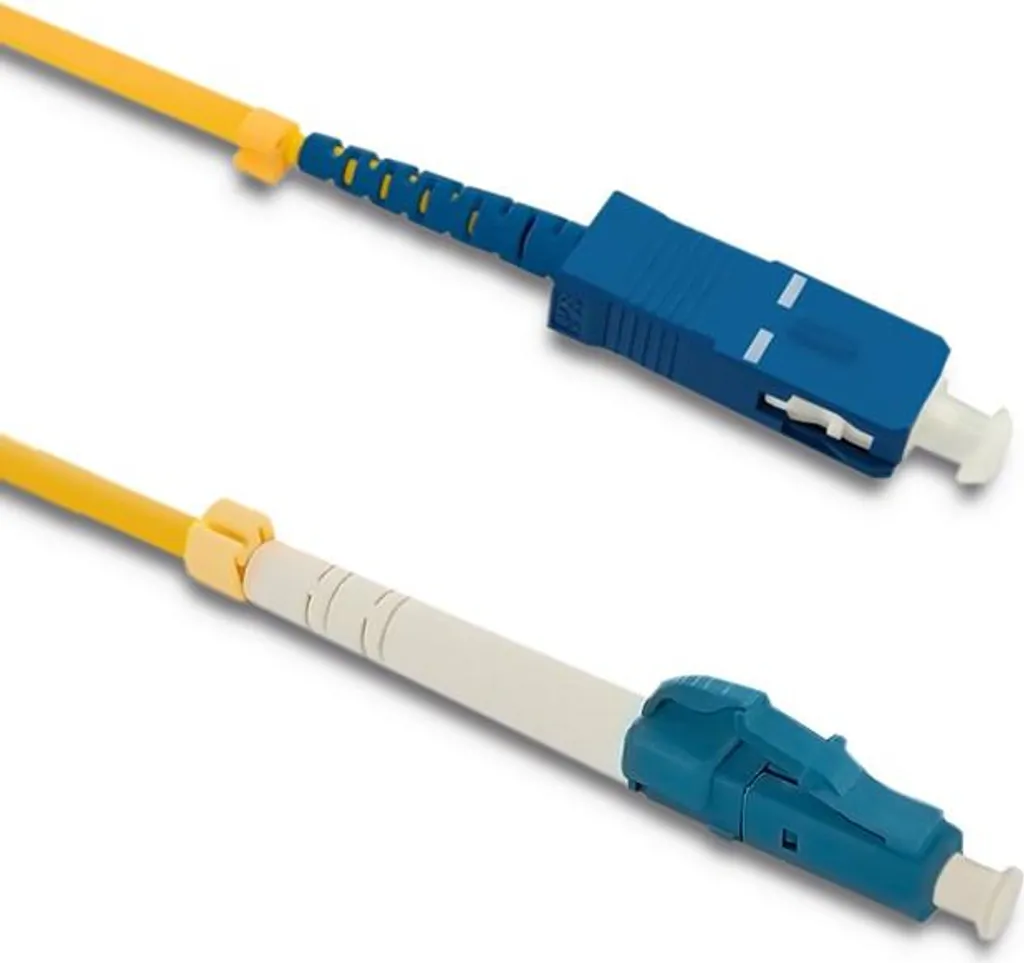 Qoltec Cavo Patch Fibra Ottica LC/UPC a SC/UPC 7m Monomodale Simplex