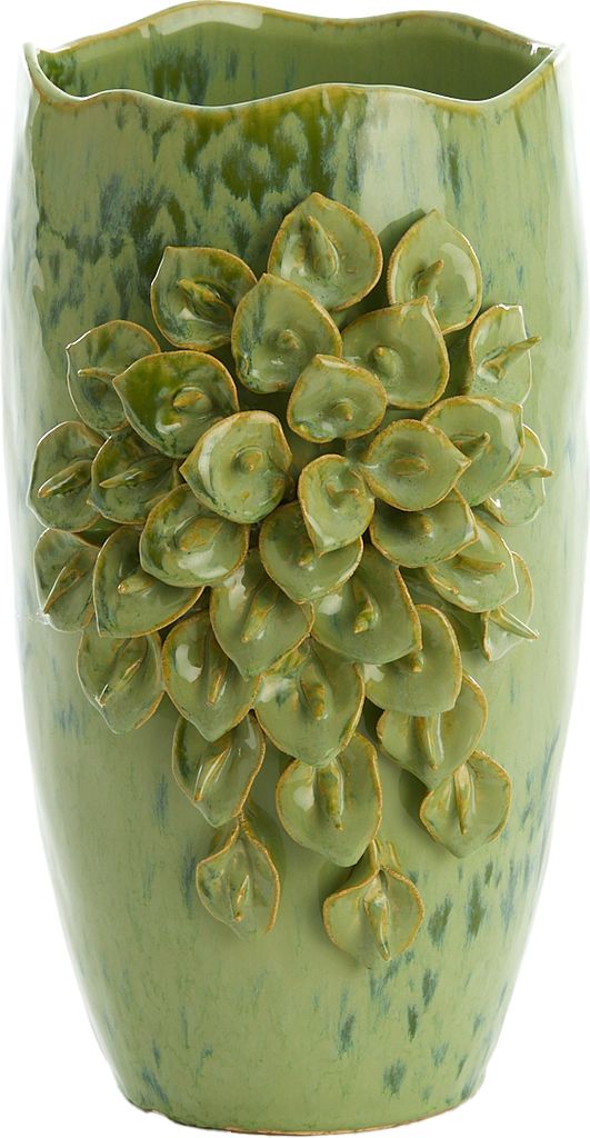 Light & Living - Vase AMIATA - 23x19x35,5cm - Grün