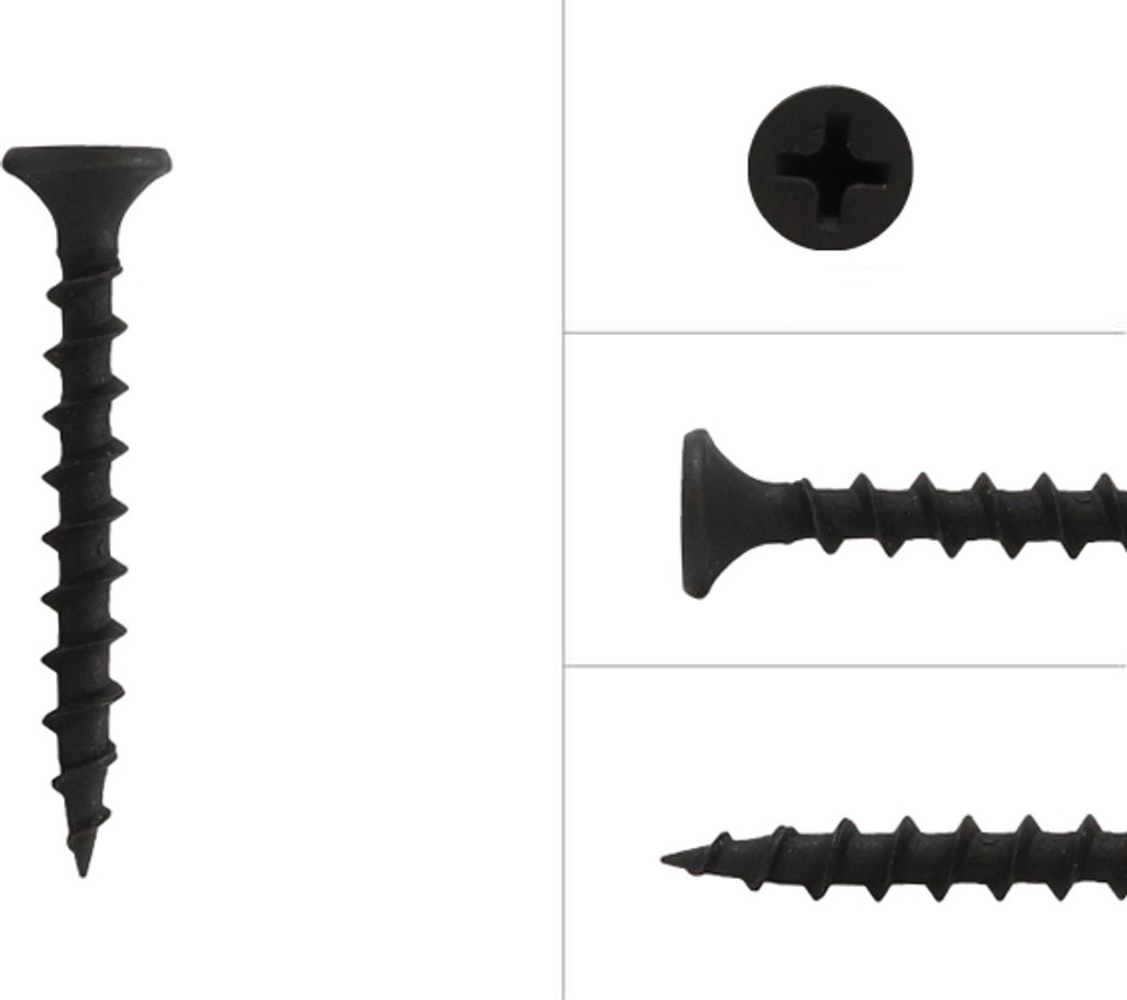 Schnellbauschrauben Grobgewinde 3,9 x 35 mm - 1000 Stück