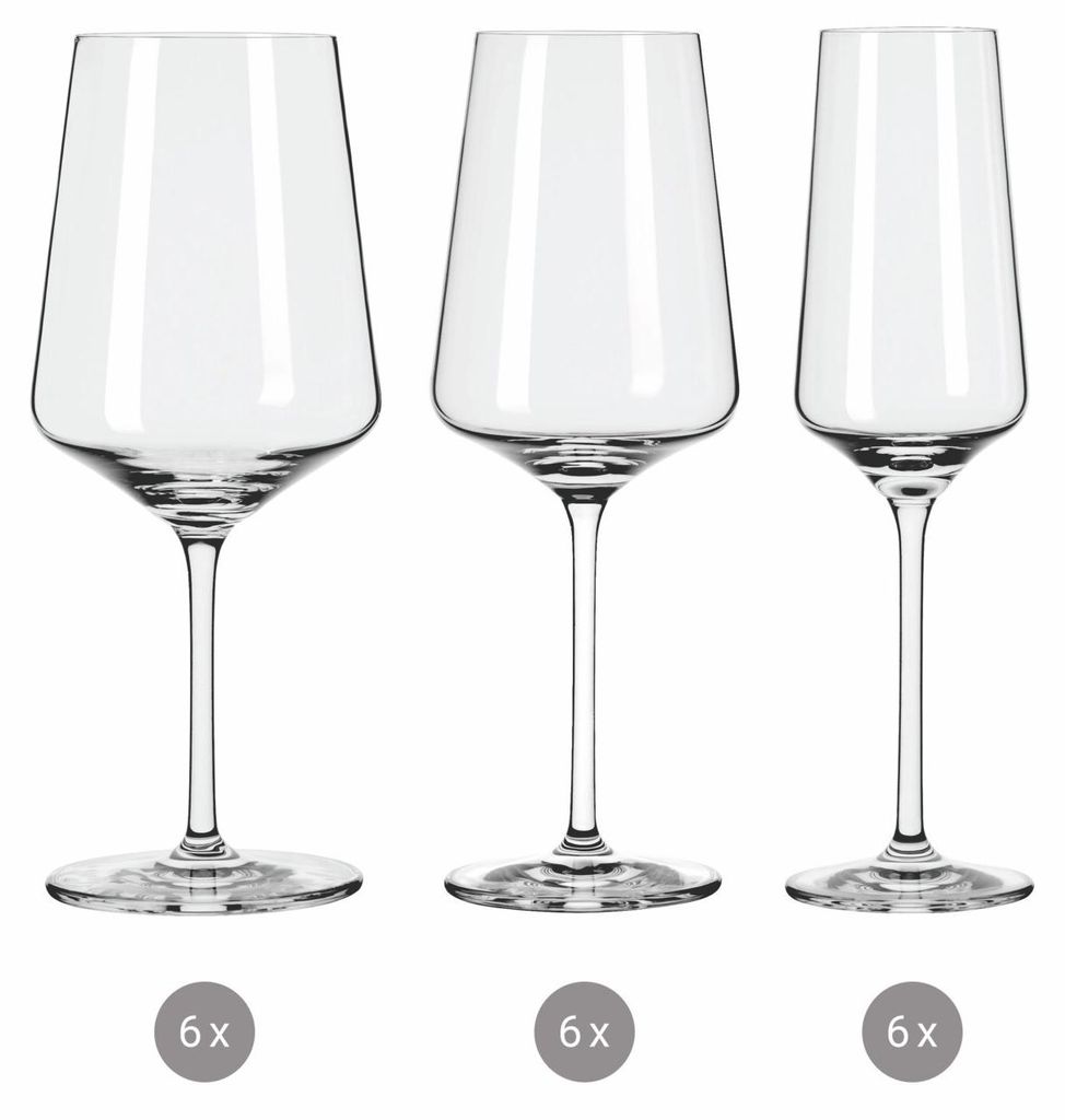 Ritzenhoff Kelchglasset 18-tlg. LICHTWEISS Produktbild 