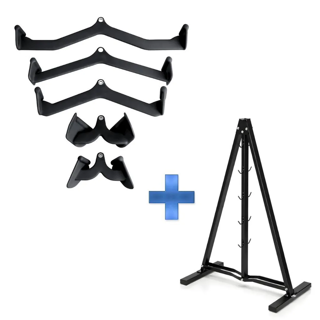 Équipement tirage câble pour home gym complet et studio fitness