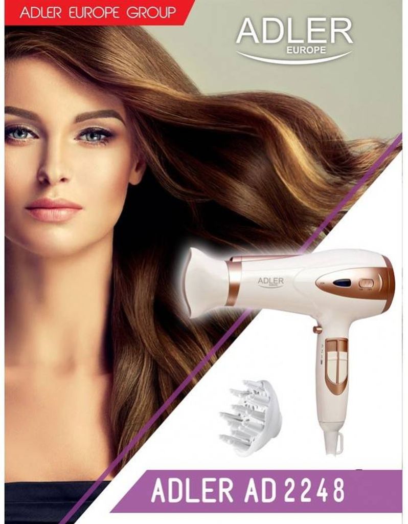 Adler AD 2248 fén na vlasy 2400 W Bronz, White Obrázok produktu 20