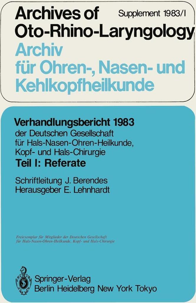 Teil I: Referate