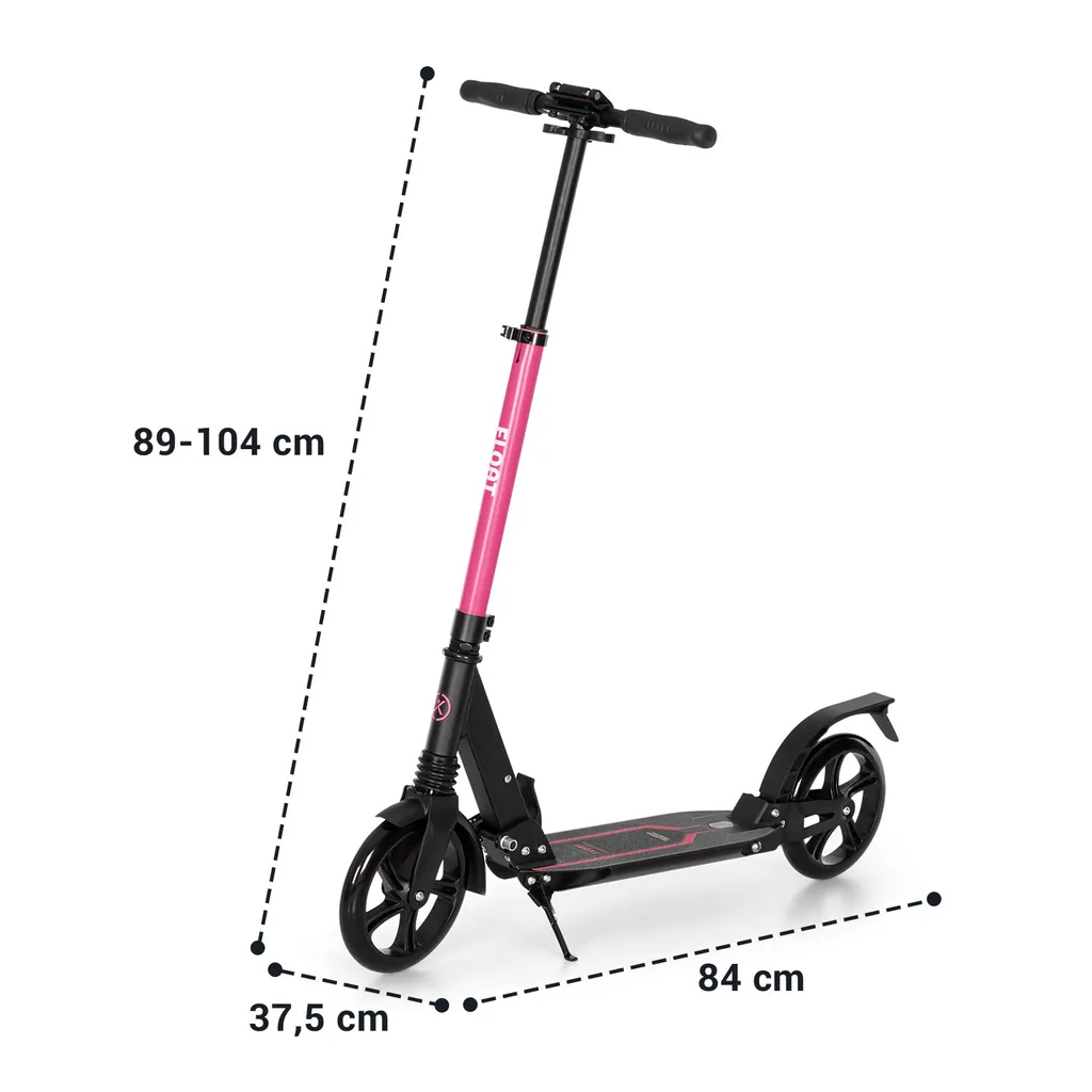 Trottinette roues Polyuréthane 200mm ABEC 7 Float poignées AS-Soft - 9