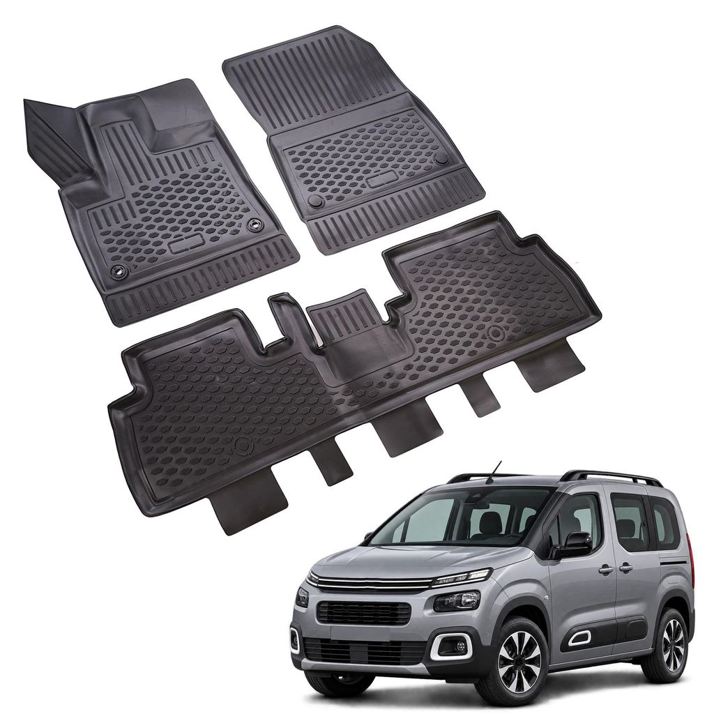 Tapis De Sol en Caoutchouc 3D Compatible avec Citroen Image du produit 