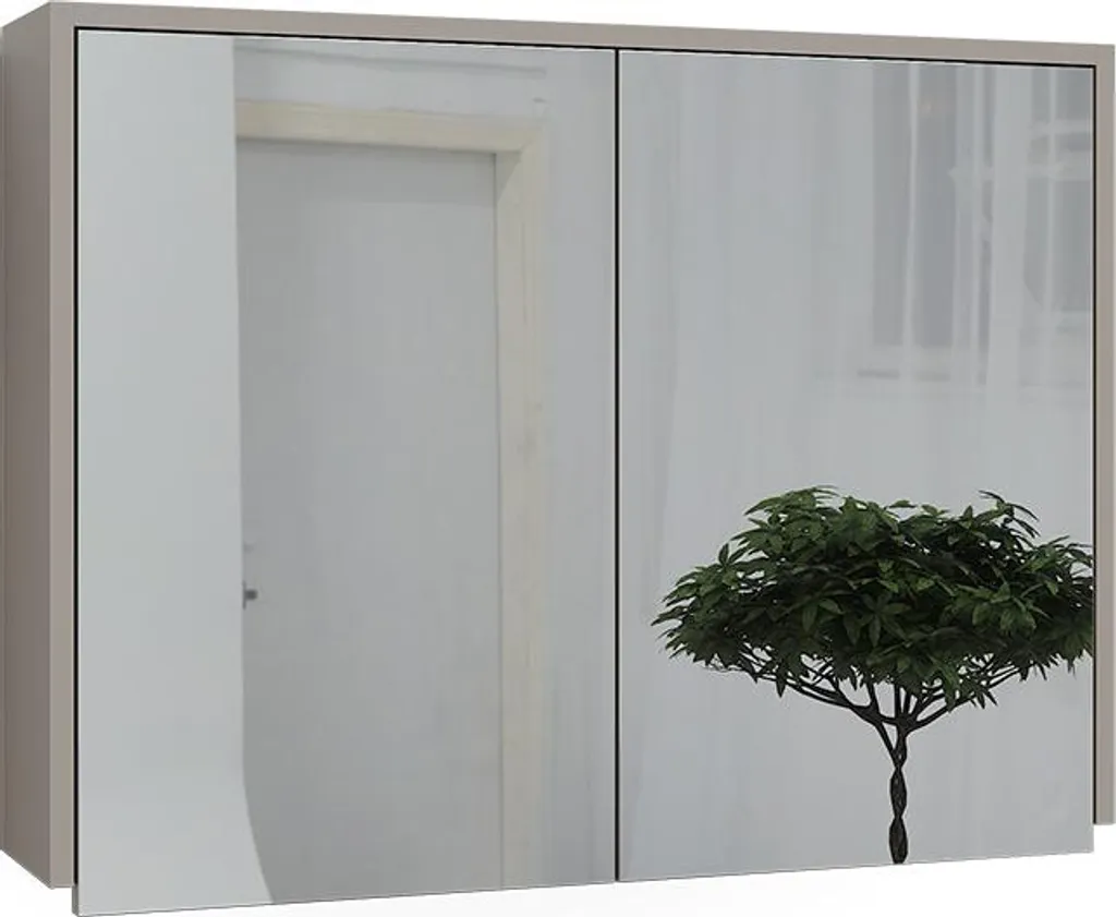 Armoire de toilette Vicco J-Shape Cachemire Artisan 80x60 cm 59615