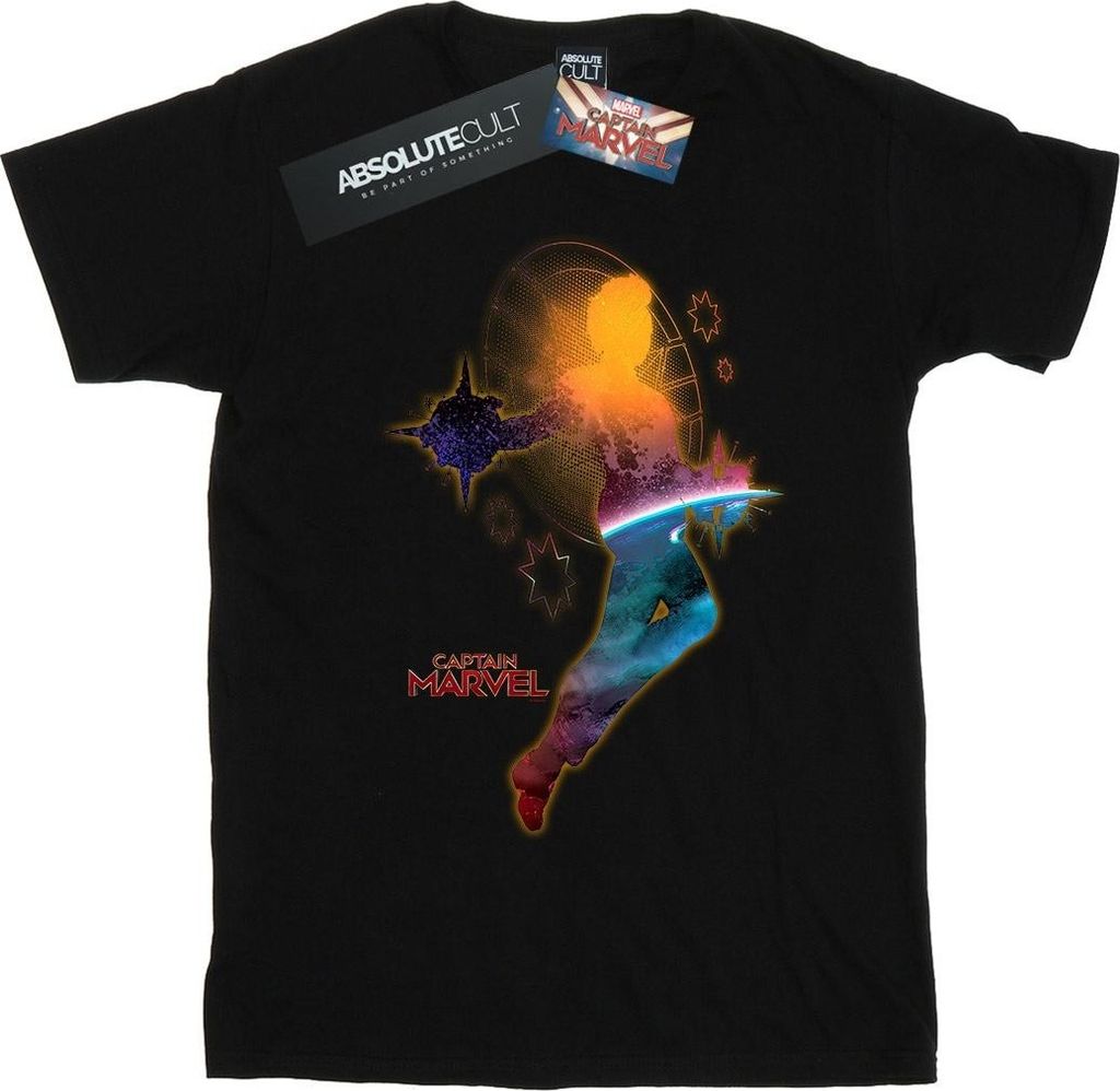 Marvel - "Flight" T-Shirt für Herren BI20317 (S) (Schwarz)