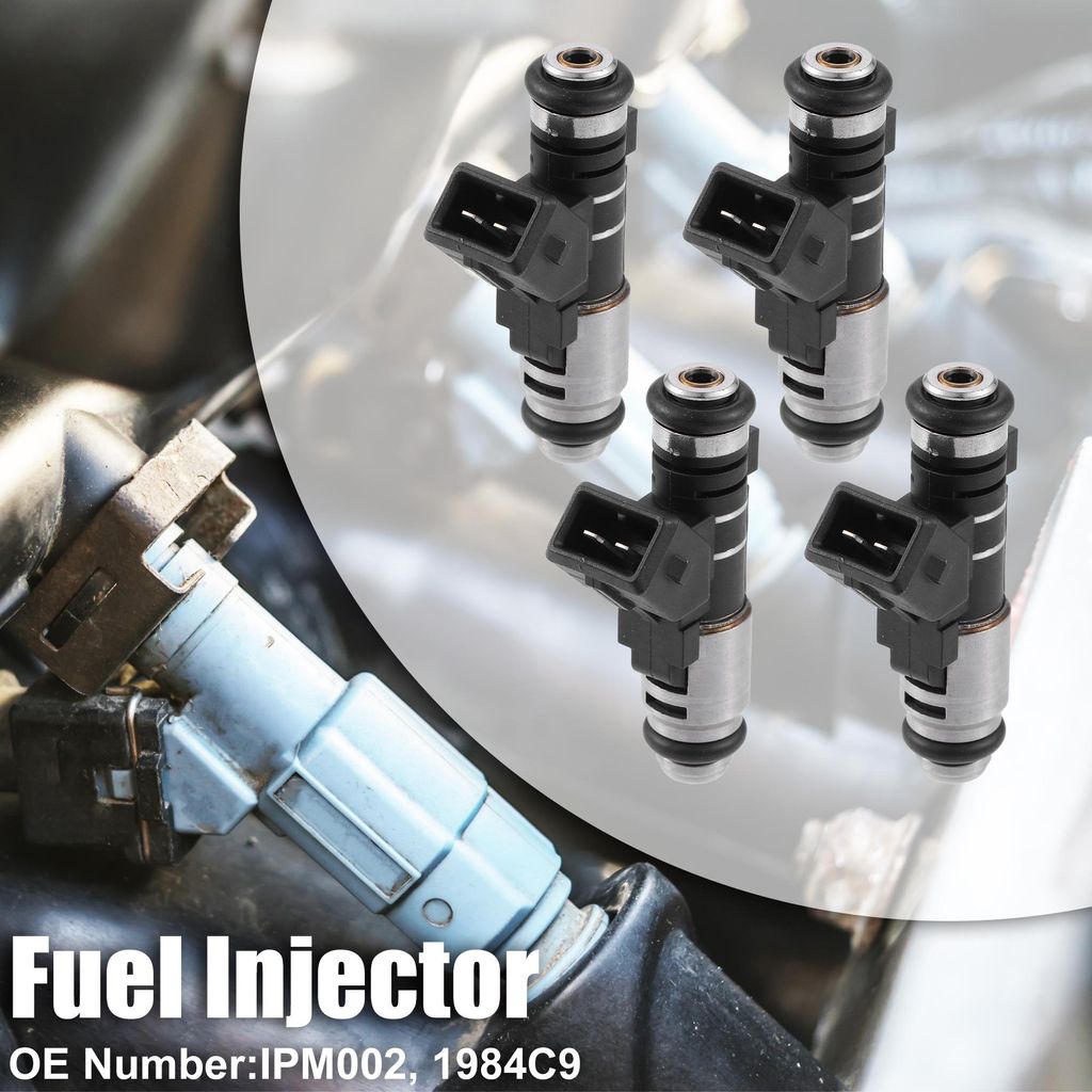 4 Pcs IPM002 1984C9 Carburant Injecteur pour Citroen C2 C3 Image du produit 