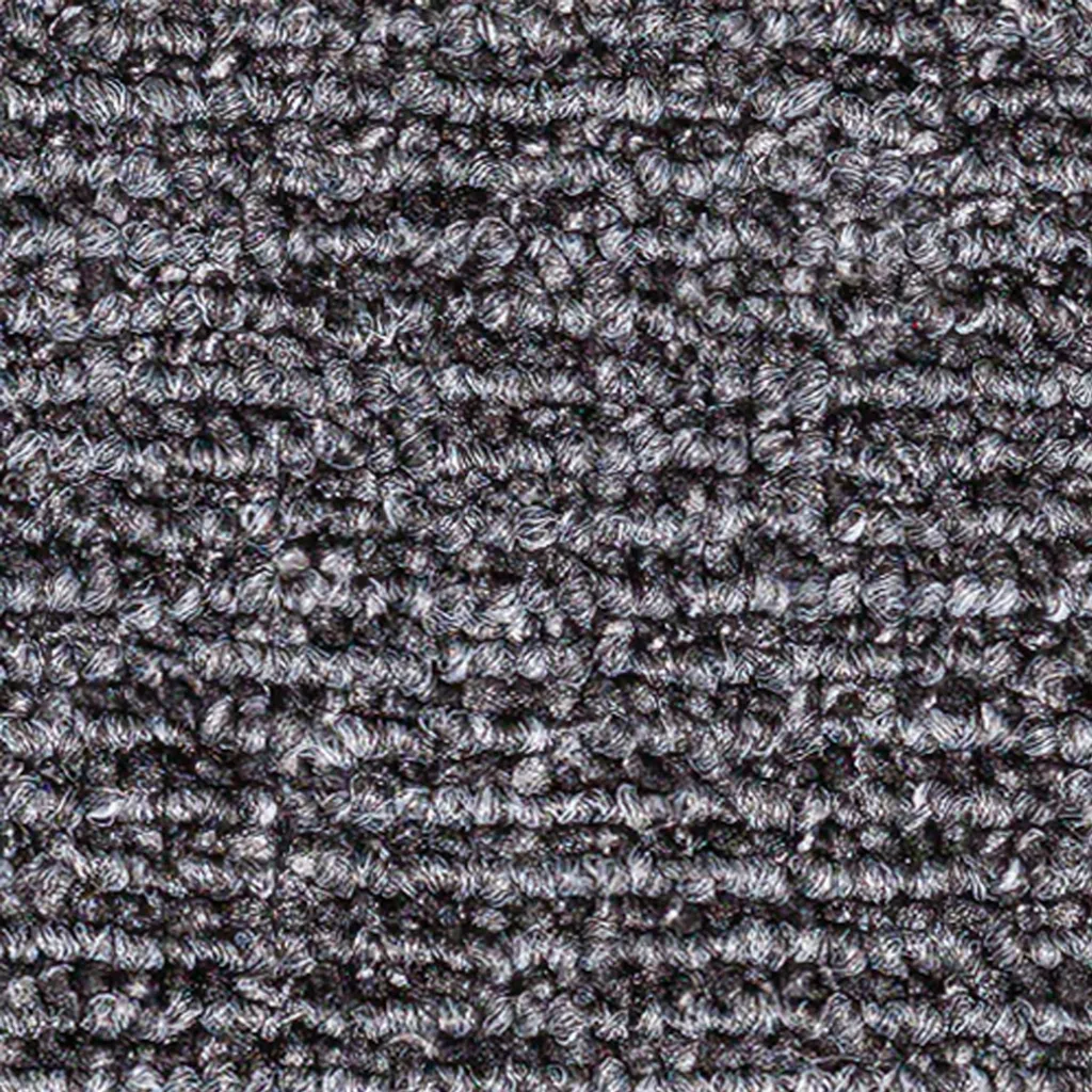 Grand tapis de salon anthracite tissage plat 240x340 cm style épuré