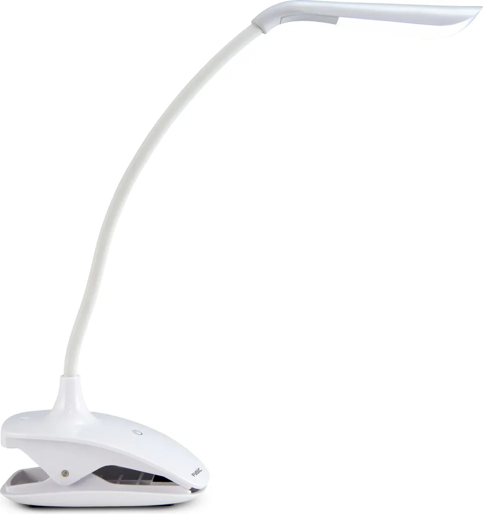 Lampe de Lecture LED Fysic FL-11 Rechargeable pour Liseuse et Lit Blanche