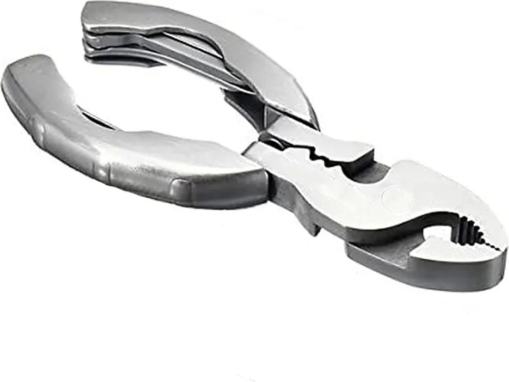 Multitool de poche 9 en 1 idéal pour randonnée, pêche et survie en inox