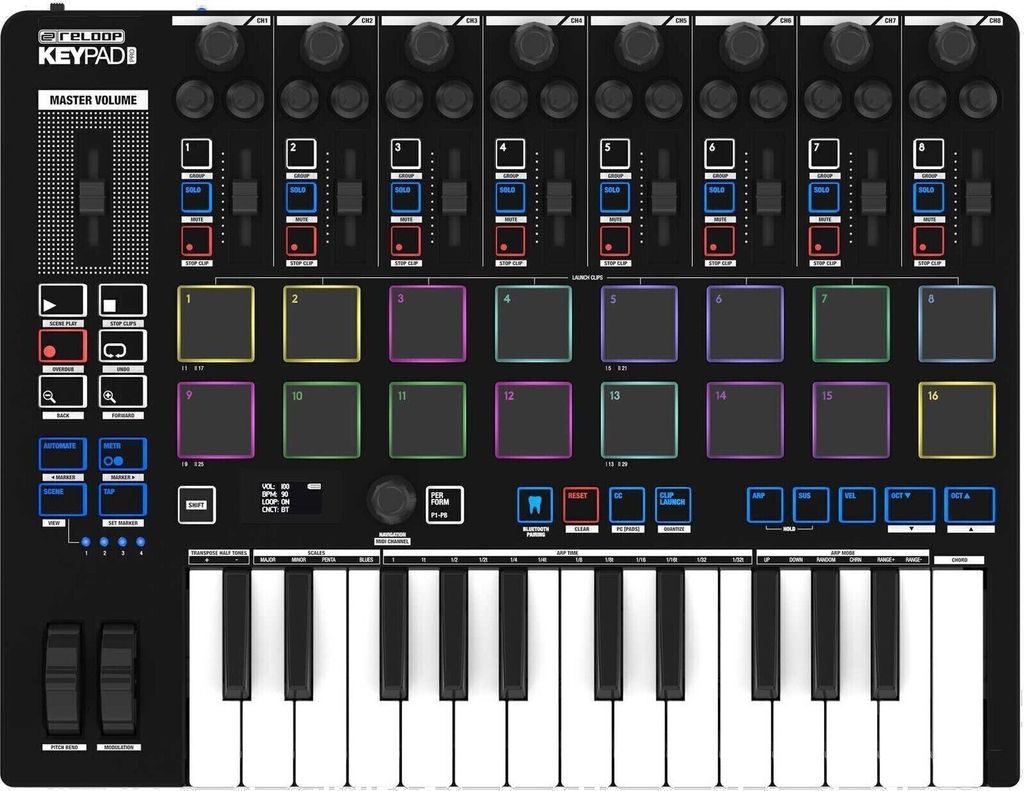 Reloop Keypad Pro MIDI-Keyboard