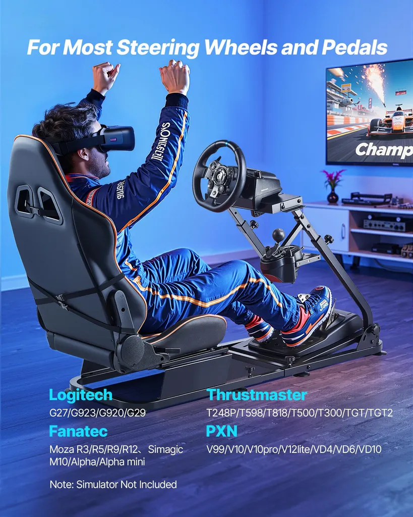 Support de volant VEVOR stable pour éliminer les vibrations de jeu
