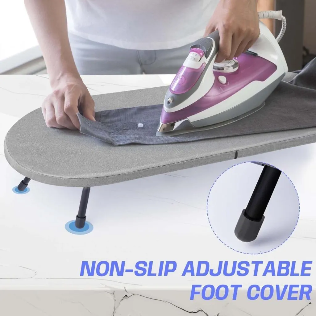Petite table à repasser d'appoint pliable, idéale pour les petits espaces - 7