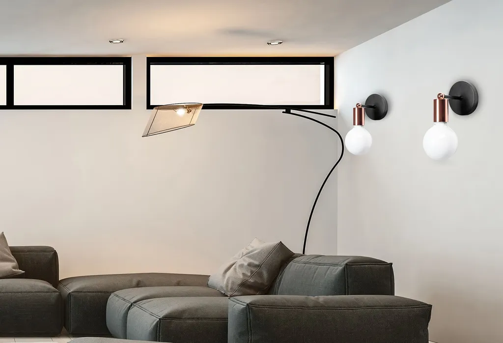 Scheda Tecnica Lampada Parete tooLight 392205 Rose Gold | E27 Metallo - 3