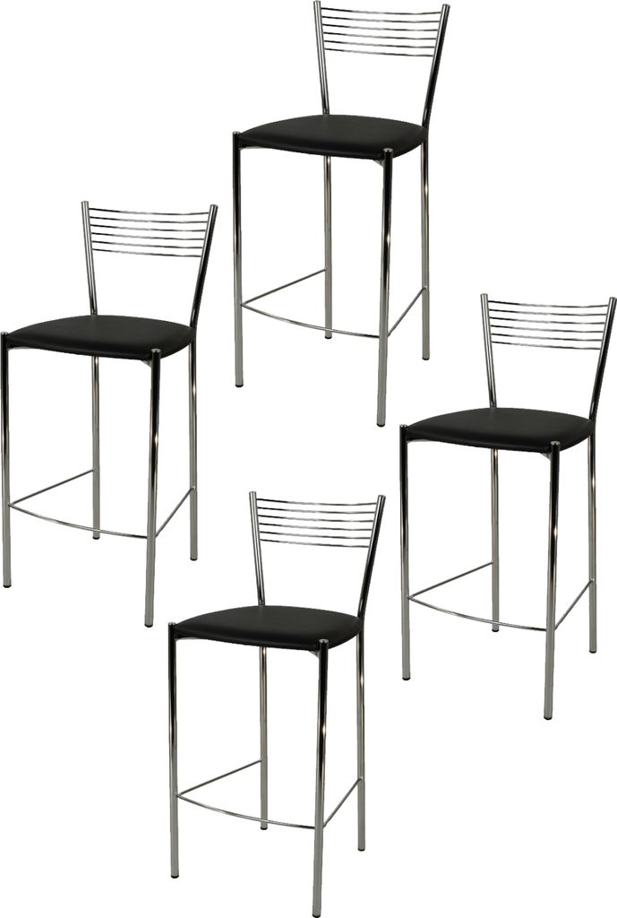 t m c s Tommychairs - 4er Set moderne Barhocker ELEGANCE Produktbild 