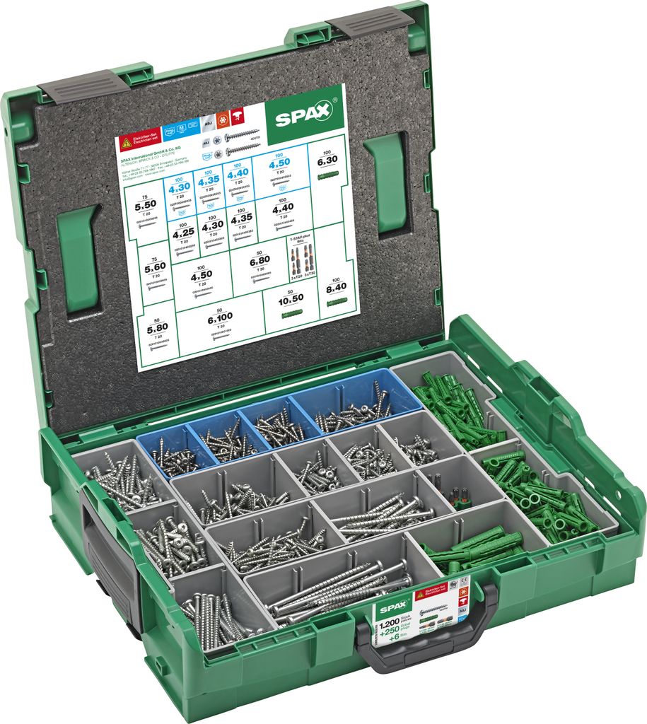 BGS Torx Schrauben T25 - 50 Stück Mehrzweckschrauben 5,0x80mm