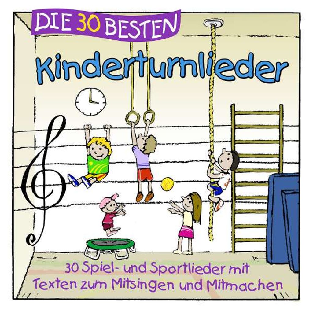 Die 30 besten Kinderturnlieder Produktbild 