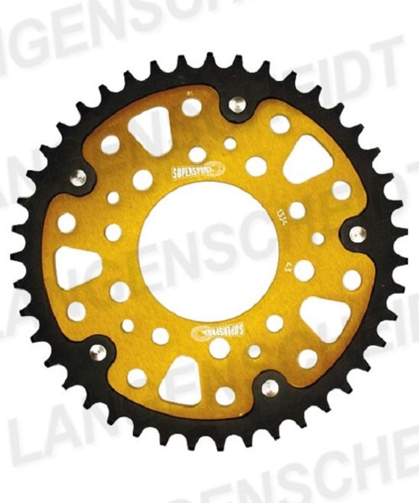 Stealth-Kettenrad Supersprox 530 - 45Z (gold) RST-1334:45-GLD|ID 80,0 LK 110,0 5-Loch/5-Loch