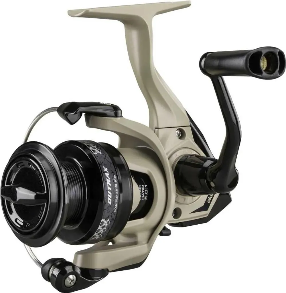 Moulinet spinning Okuma Outrax 4000SGA Argent pour Pêche au Leurre Active
