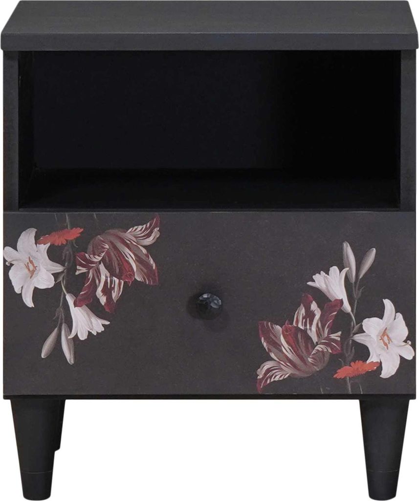 Eleganter Möbel Nachttisch 2 pcs - Montage erforderlich - Braun 40 x 33 x 46cm Massivholz Mango - CJG593424 - Nachttische & -schränke