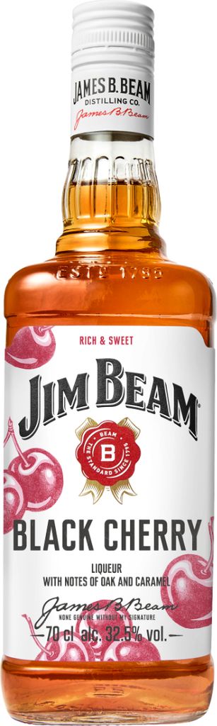 Jim Beam Black Cherry Black Cherry Liqueur třešňový likér s Obrázek produktu 