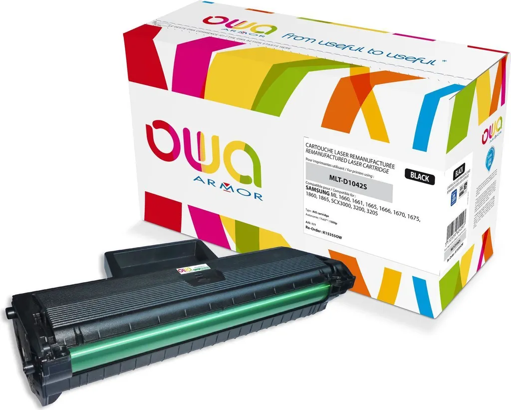 Toner Nero OWA K15355OW Compatibile Samsung MLT-D1042S - Acquisto Sicuro