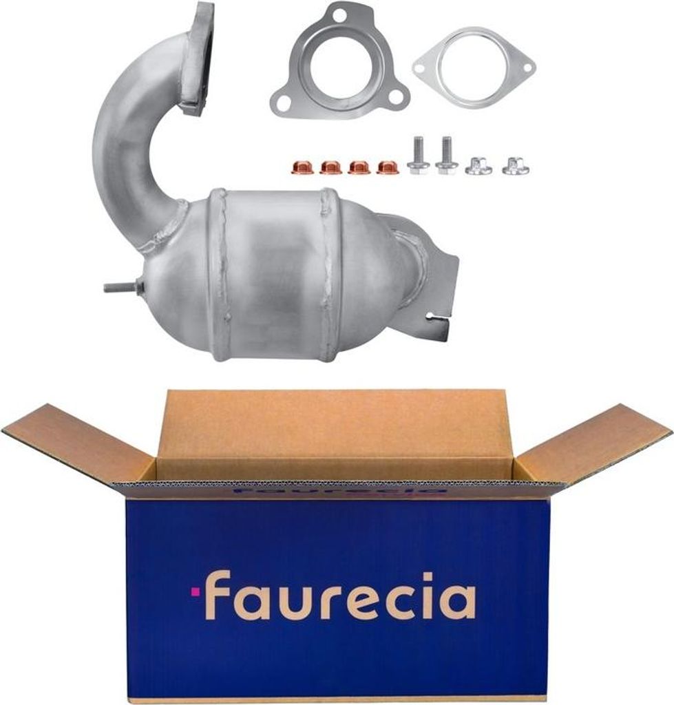 Katalysator Euro 4 mit Anbauteilen FAURECIA für u.a. RENAULT GRAND