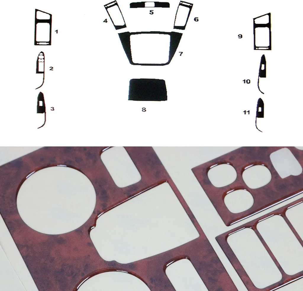 Kit Interni Hyundai i30 2007-2012 Radica - Arredamento Abitacolo 11 pz