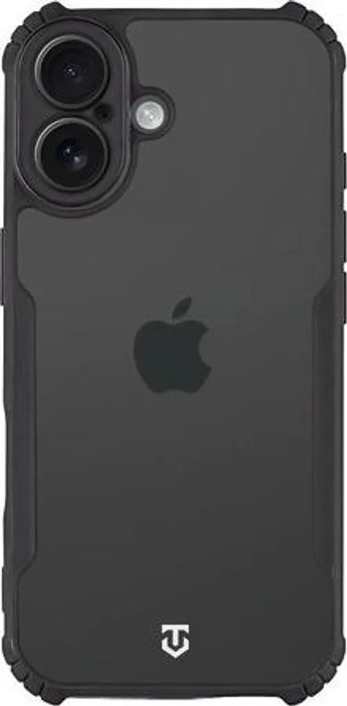 Cover posteriore tattica Quantum Stealth per iPhone 17 trasparente/nero - 2