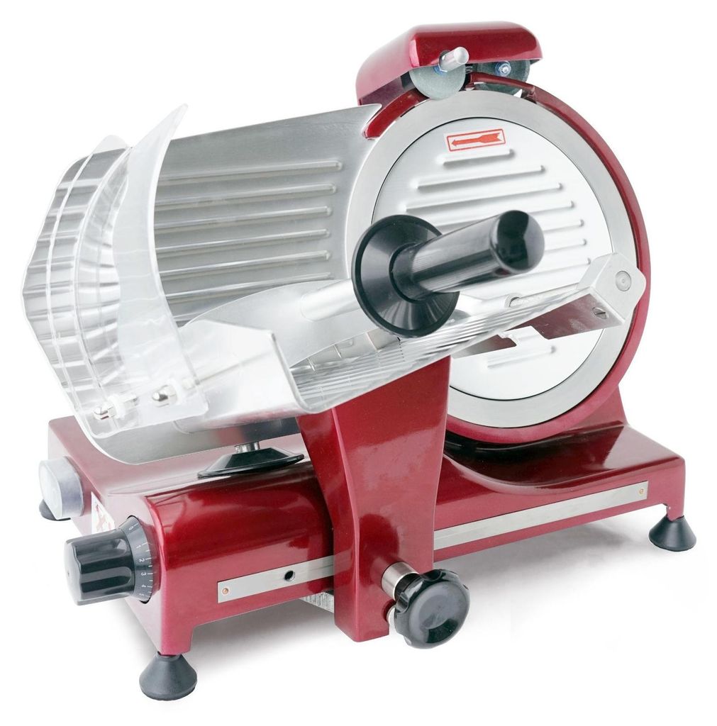 HENDI Aufschnittmaschine Profi Line  250 rote Produktbild 