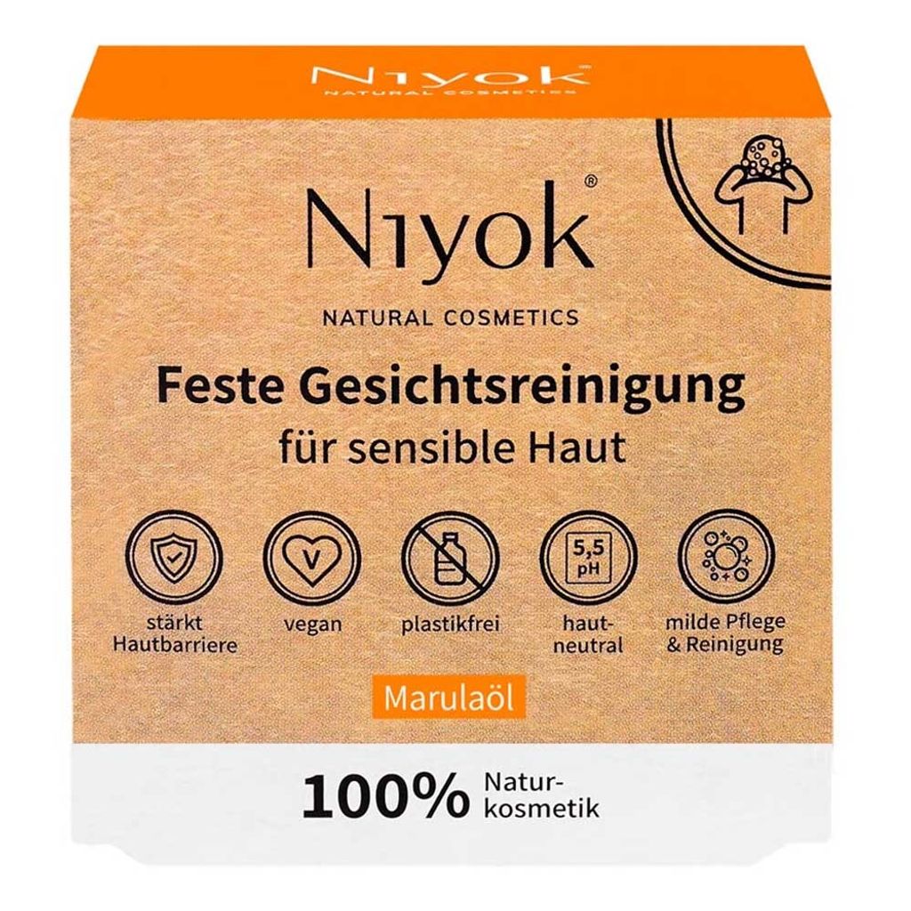 Nettoyage solide du visage - Huile de marula 80g Image du produit 