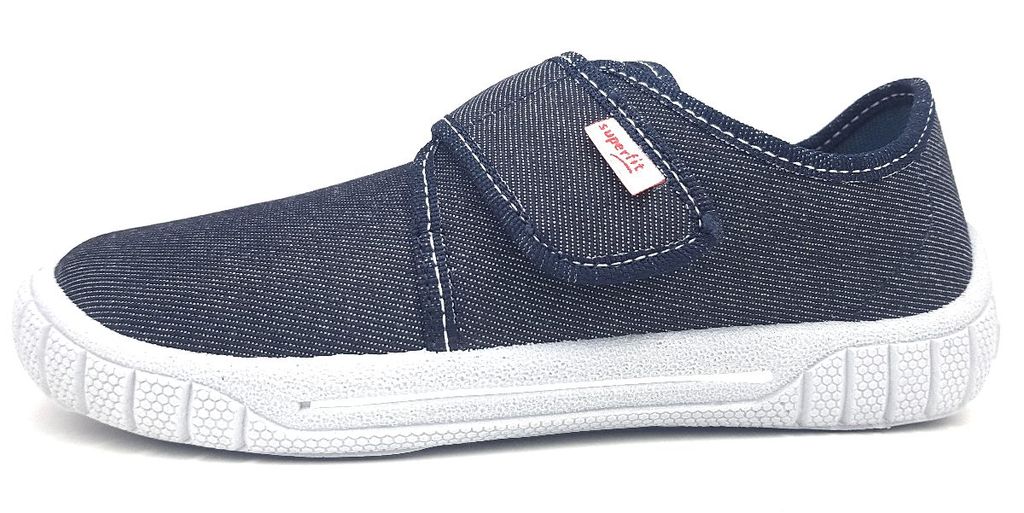 Superfit kinderschoenen, model "Burschen", slippers, grijs, Productafbeelding 