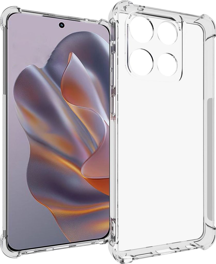 TPU Hülle Clear Armor Soft Case für Motorola Moto G Stylus 5G (2025) - transparent