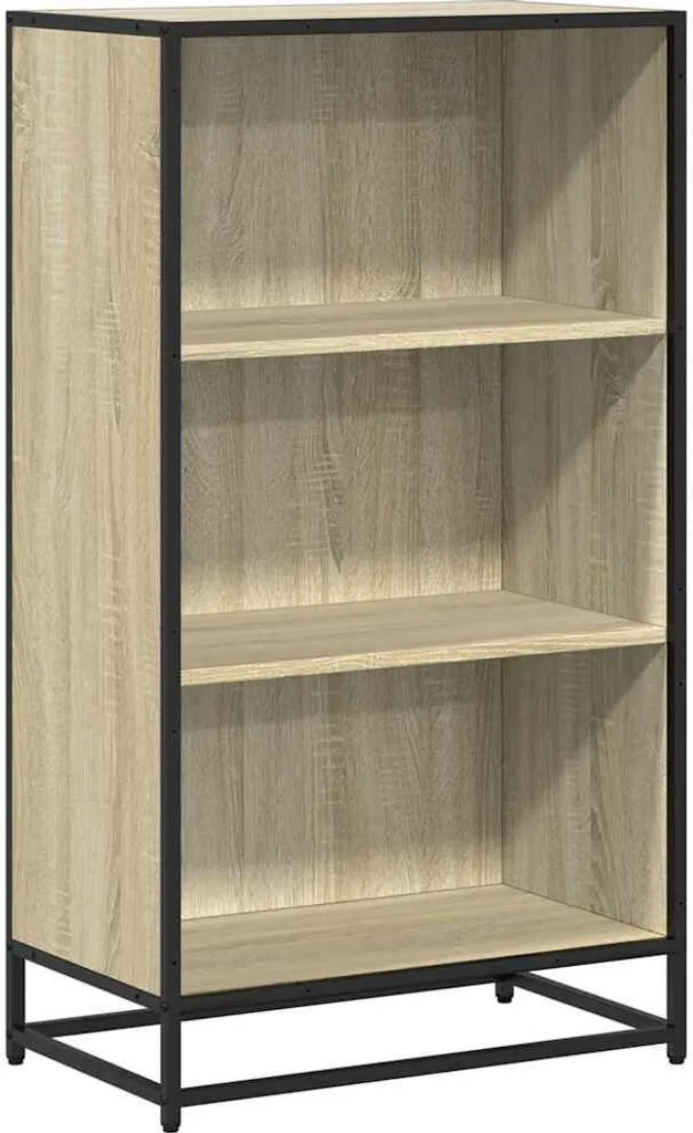 Mobile Libreria SYFAX Rovere Sonoma 107,5 cm - Sicurezza e Stile per Casa