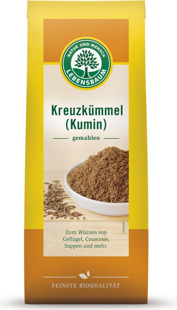 Lebensbaum Kreuzkümmel (Kumin), gemahlen - 40g