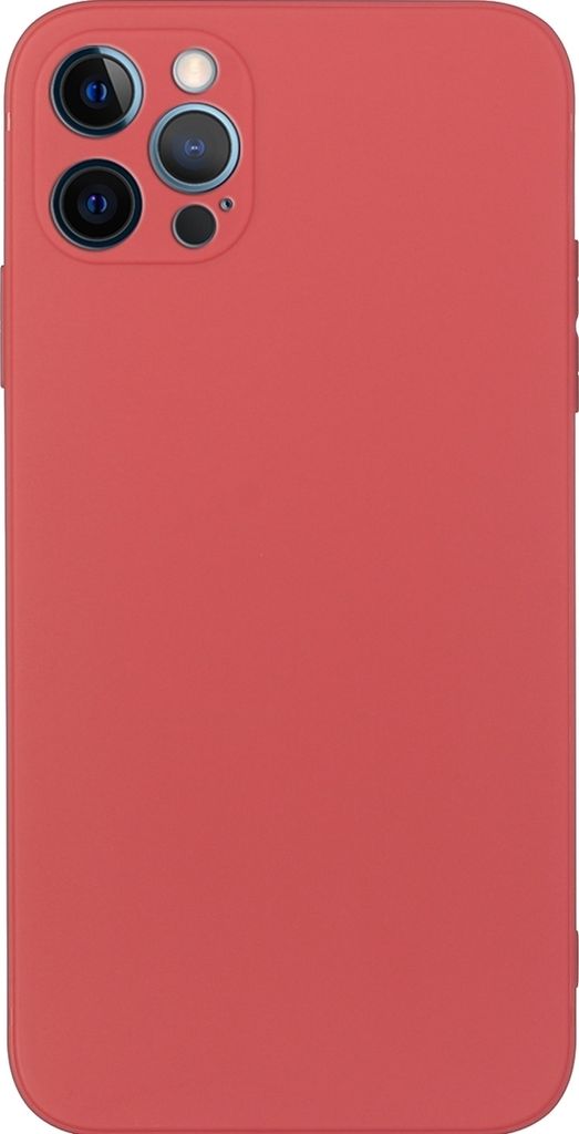 Mobigear Color iPhone 15 Pro Max Hülle Flexibles TPU Backcover - Rot