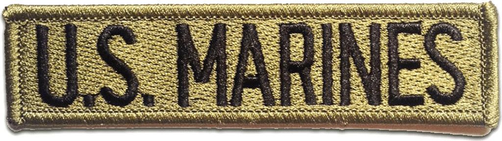 U.S. Marines Army - Aufnäher, Bügelbild, Aufbügler, Produktbild 