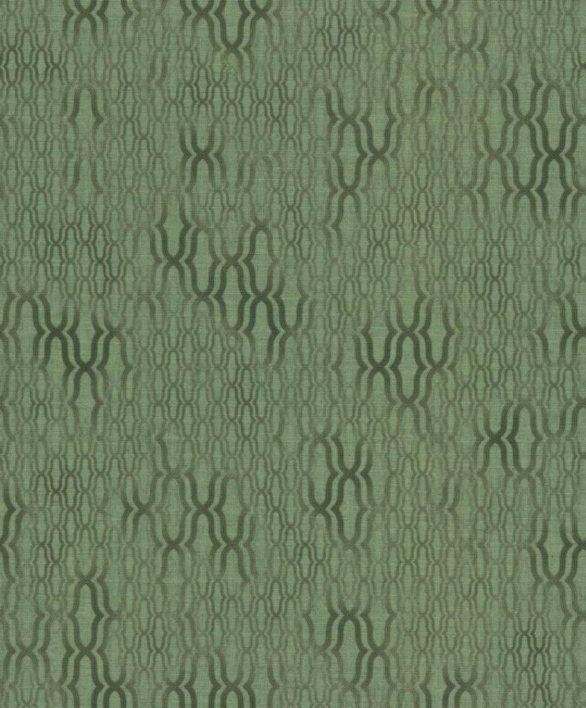 Erismann Tapete 3D-Muster Grün - 661414 - 53 cm x 10.05 m