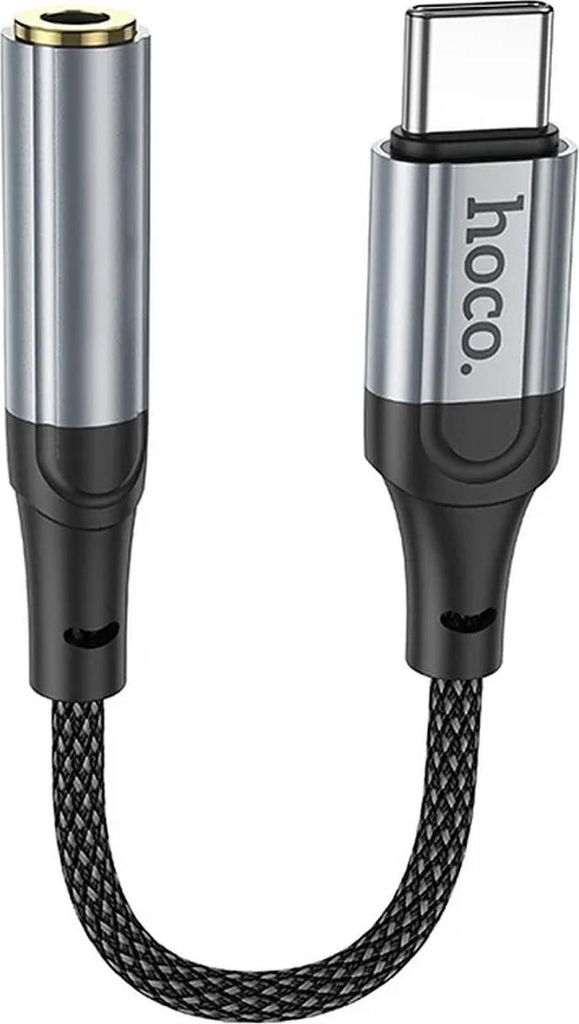 Hoco LS36 USB C auf 3.5mm Klinke Adapter Audio Kabel kurz Produktbild 