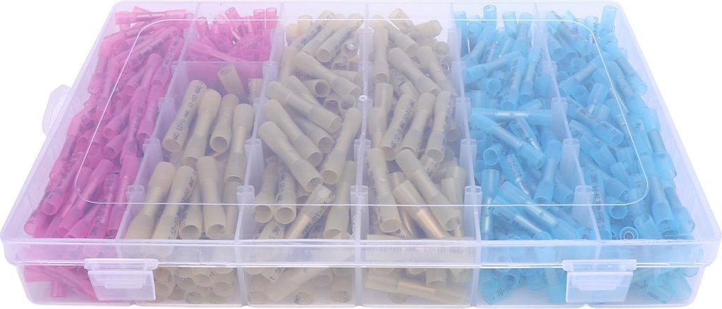 540-teiliges Kit mit Schrumpfdrahtverbindern in Marinequalität, wasserdicht, isoliert, elektrisch, für Automobile, Boote, LKWs