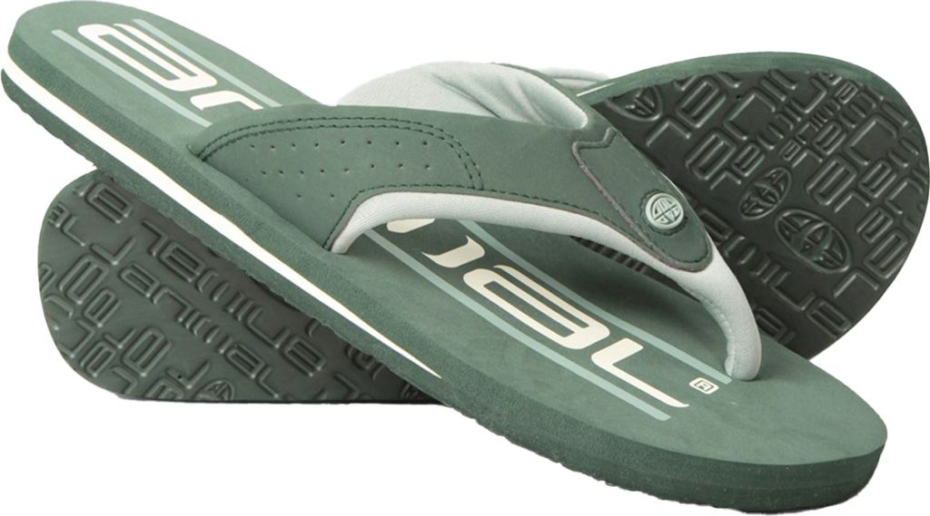 Animal - Herren Flipflops "Jekyl", recyceltes Material MW777 (41 EU) (Dunkelbraun)