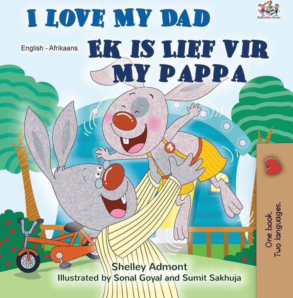 I Love My Dad (English Afrikaans Bilingual Children's Book)