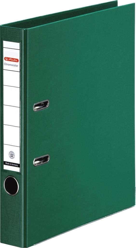 Ordner Kunststoff A4 maX.file protect plus 50mm grün Packung mit 10 Stück