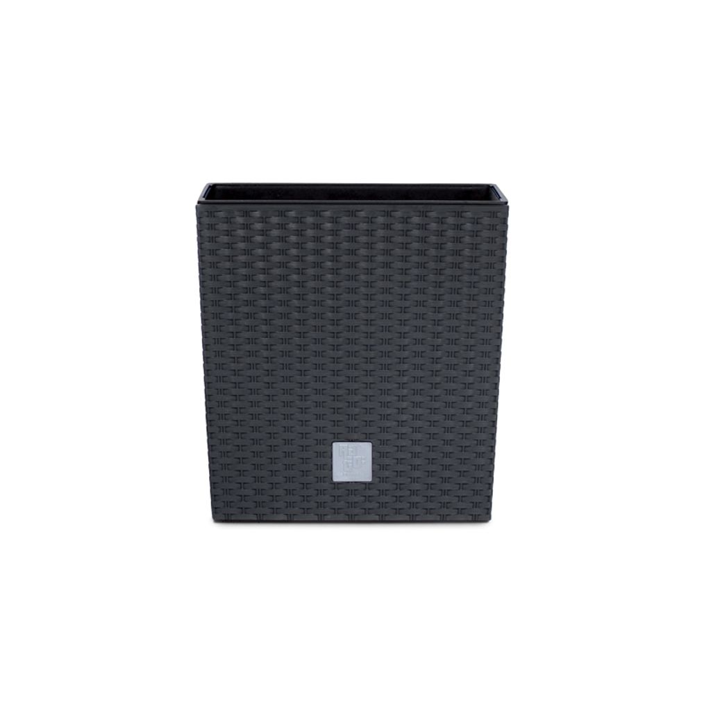 nabbi Blumentopf aus Kunststoff DRTS265L 26,5 cm - Anthrazit