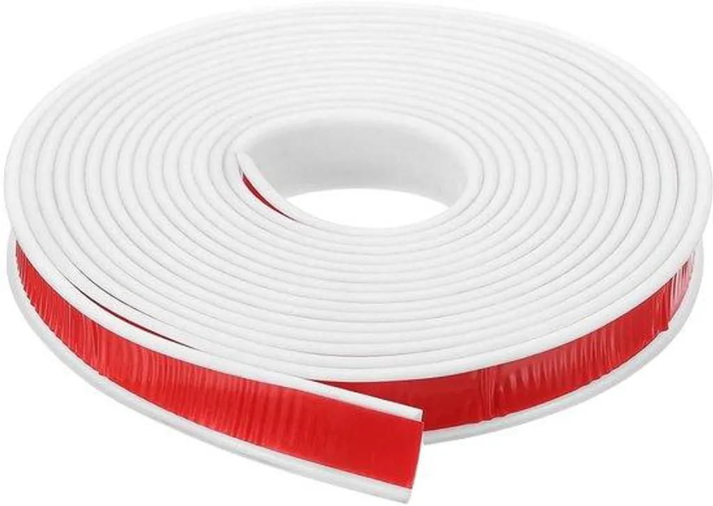 Protection de bordure 25mm TPE souple et durable blanc Allecto Plus