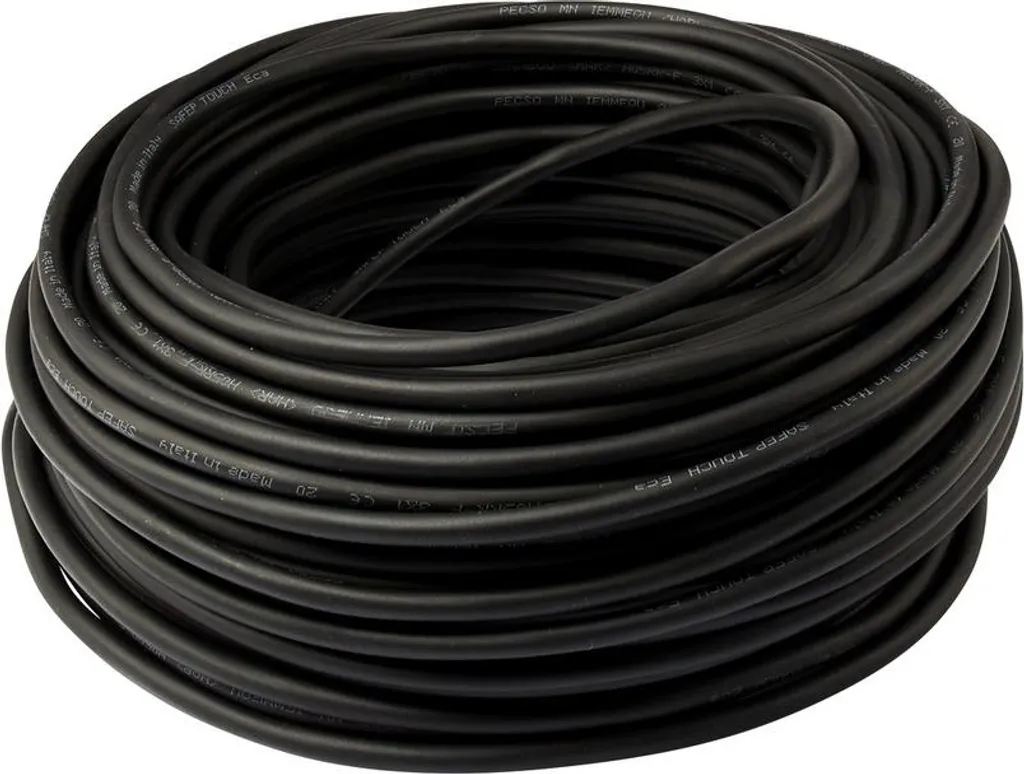 Câble 3X1,0 Qmm pour outillage et atelier avec isolation caoutchouc S