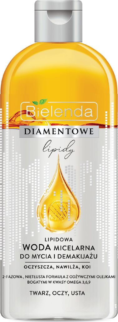 Bielenda Diamond Lipids Micellar Water zum Waschen und Abschminken