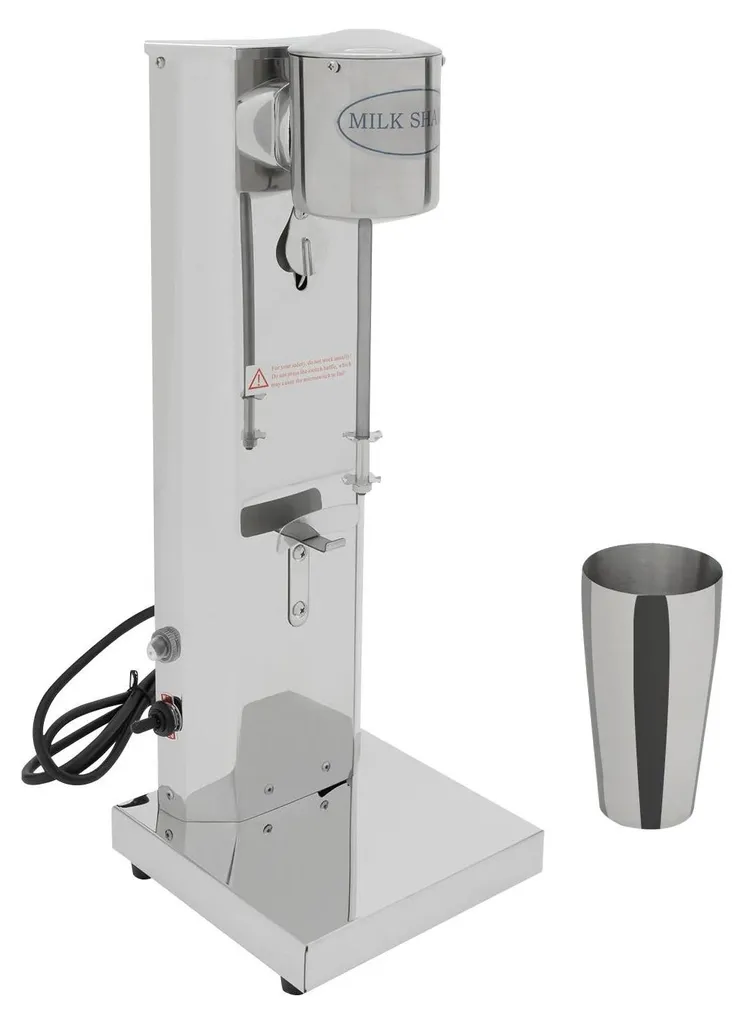 Machine à milk-shake 180W - Mixeur 18 000 tr/min avec bol inox 650ml